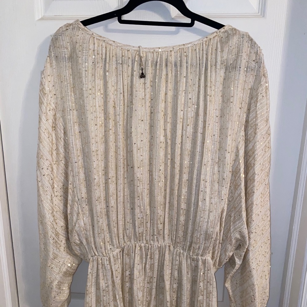 LIKE NEW Free People Sparkly Blouse ✨